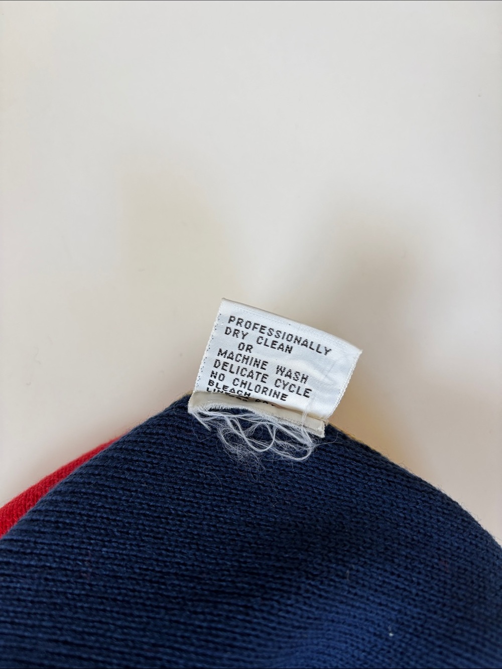 Vintage 70’s White Stag Action Sports Wool Blue Red Ski Sweater Women’s Medium - Picture 5 of 10